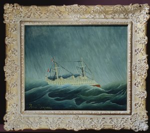 暴风雨船，1899年（另见19141） 作者 亨利·卢梭